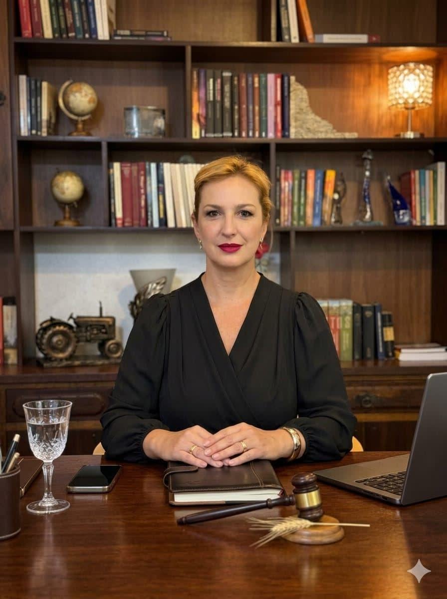 Dra. Tatiana Gaertner em seu escritório