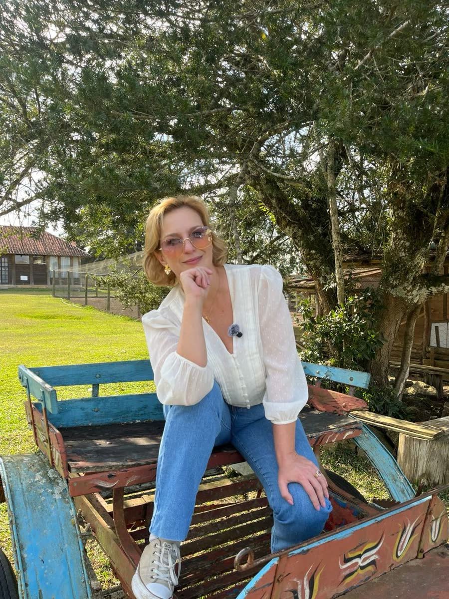 Dra. Tatiana Gaertner em ambiente rural